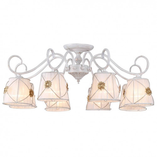 потолочная люстра arte lamp 72 a5495pl-8wg в Архангельске