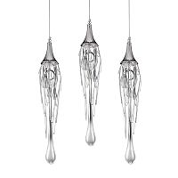 подвесной светильник goddess tears 3 chrome от delight collection в Архангельске