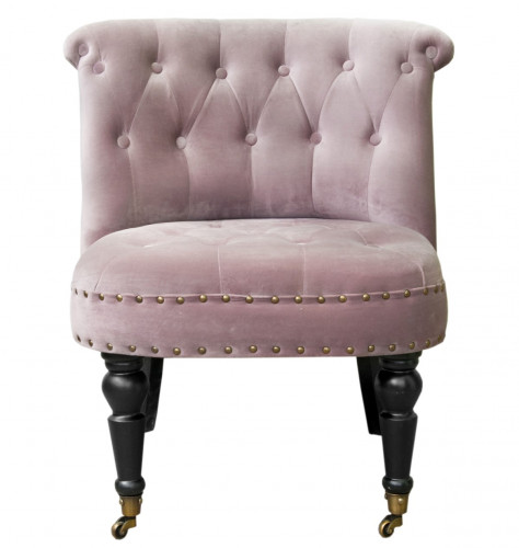 низкое кресло aviana pink velvet в Архангельске