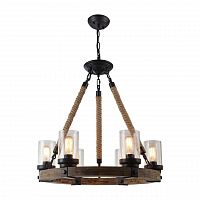 подвесная люстра arte lamp a1693sp-6br в Архангельске