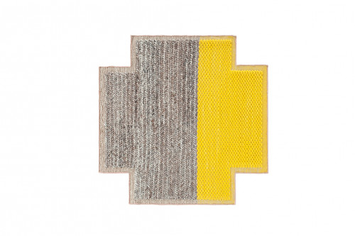ковер plait yellow 160х160 от gan в Архангельске