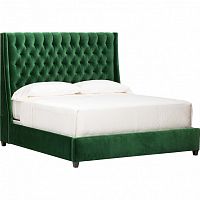 кровать двуспальная 160х200 зеленая emerald в Архангельске