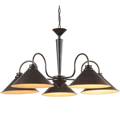 подвесная люстра arte lamp cone a9330lm-5br в Архангельске