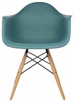 стул klassic premium daw бирюзовый (eames style) в Архангельске