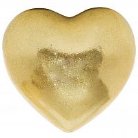 фигурка сердечко 7,6х7,1х4,6 золотое в Архангельске