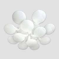 потолочная светодиодная люстра ambrella light orbital cloud fc26/12 wh 432w d1140 в Архангельске