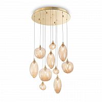 подвесная люстра ideal lux baco sp10 ottone в Архангельске