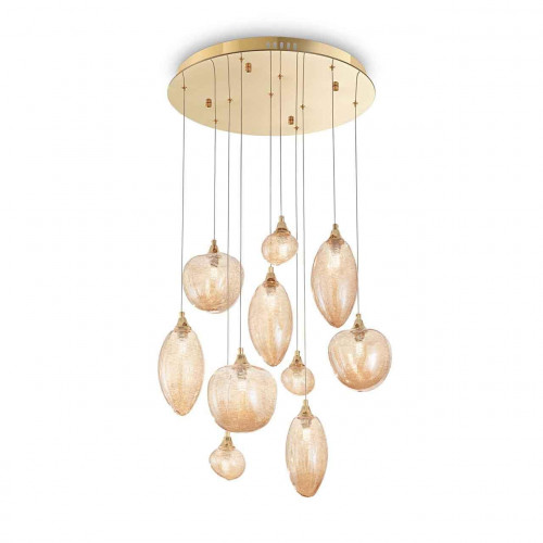 подвесная люстра ideal lux baco sp10 ottone в Архангельске