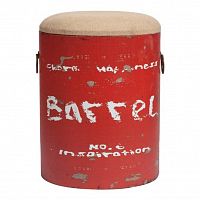 столик-табурет barrel red красный в Архангельске
