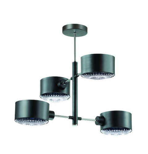 потолочная люстра lumion jared 3741/4c черная в Архангельске