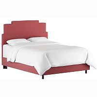 кровать двуспальная 160x200 розовая paxton bed dusty rose в Архангельске