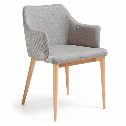 кресло danai ткань серое в Архангельске