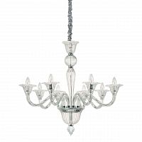 подвесная люстра ideal lux brigitta sp8 trasparente в Архангельске