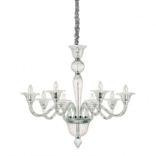 подвесная люстра ideal lux brigitta sp8 trasparente в Архангельске