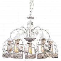 подвесная люстра arte lamp cincia a5090lm-5wg в Архангельске