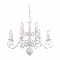 подвесная люстра arte lamp a1129lm-12wh в Архангельске