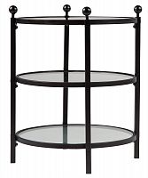 стол журнальный glass plateau черный в Архангельске