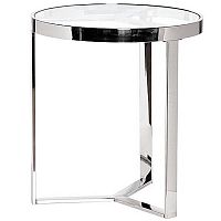 стол журнальный bridge chrome 50*55см хром в Архангельске