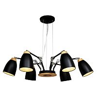подвесная люстра loft it restor loft4402/6bl в Архангельске