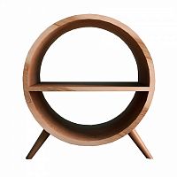 тумба ellipse круглая с полкой орех в Архангельске