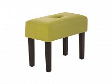 табурет мягкий handy (категория ткани ii) (кожа domus оливковый (kiwi)) в Архангельске
