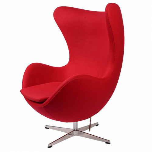 кресло arne jacobsen темно-красное в Архангельске