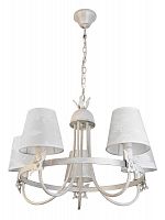 подвесная люстра toplight della tl5670d-05wg в Архангельске