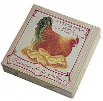 салфетки курочка штук (бумага, хсм) comptoir de famille в Архангельске