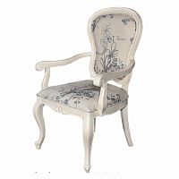 полукресло mobilier de maison бело-серый в Архангельске