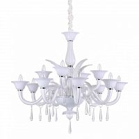 подвесная люстра ideal lux renoir sp12 bianco в Архангельске