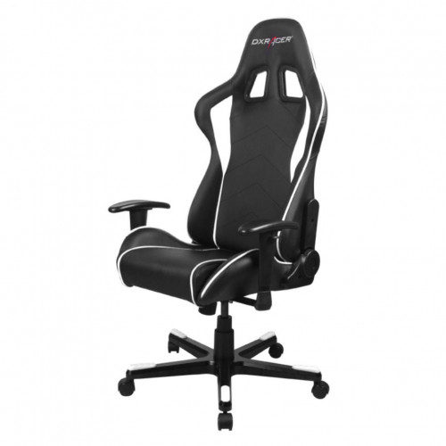 кресло геймерское dxracer formula черно-белое в Архангельске