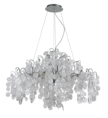 подвесная люстра crystal lux tenerife sp9 silver в Архангельске