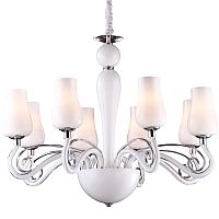 подвесная люстра arte lamp biancaneve a8110lm-8wh в Архангельске