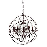люстра foucault's orb crystal (64*60*50) коричневая в Архангельске