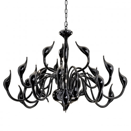 подвесная люстра lightstar cigno collo bk 751247 в Архангельске