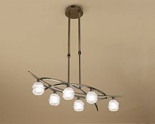 подвесная люстра mantra loop antique brass 1821 в Архангельске