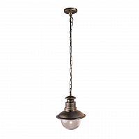 уличный подвесной светильник arte lamp amsterdam a1523so-1bn в Архангельске