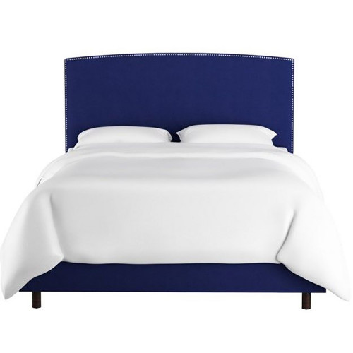 кровать двуспальная 160х200 синяя everly blue в Архангельске