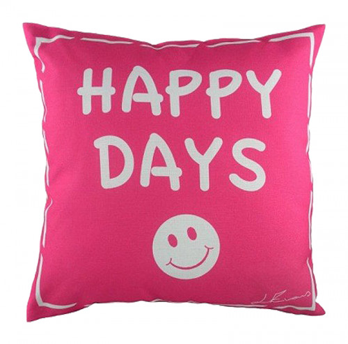 подушка с надписью happy days в Архангельске