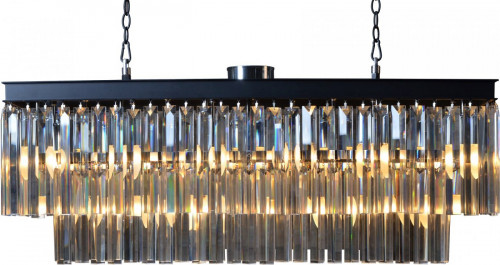 люстра odeon l110 black&glass чёрная, прозрачная в Архангельске