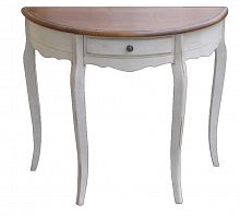консоль mobilier de maison овальная массив березы, шпон ясеня в Архангельске