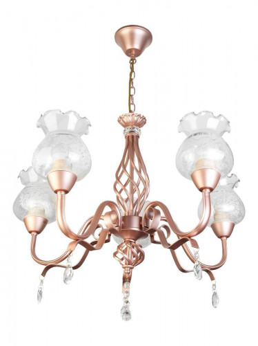 подвесная люстра toplight kelli tl5680d-05pg в Архангельске
