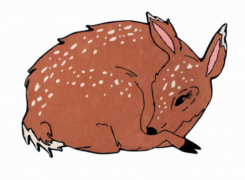 ковер шерстяной олененок the deer в Архангельске