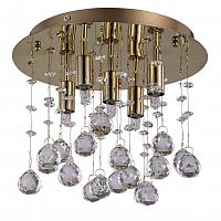 потолочный светильник ideal lux moonlight pl5 oro в Архангельске