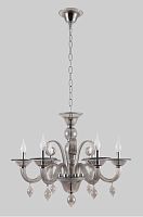 подвесная люстра crystal lux caetano sp-pl6 smoke в Архангельске