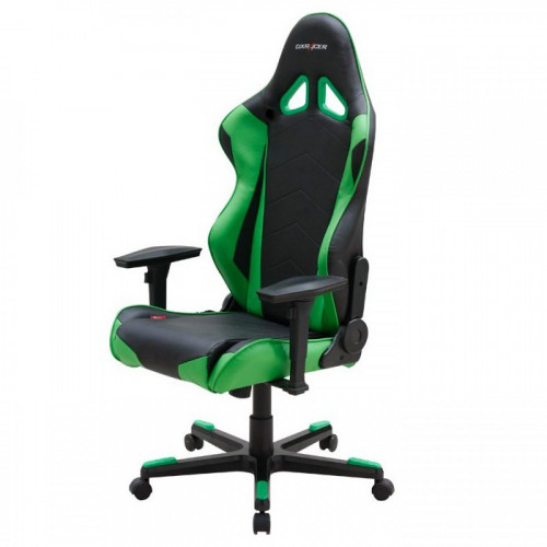 кресло геймерское dxracer racing черно-зеленое в Архангельске