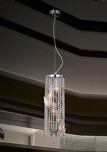 подвесной светильник crystal lux bloom sp chrome в Архангельске