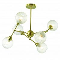 потолочная люстра lumion everly 3752/6c золото в Архангельске