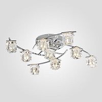 потолочная люстра eurosvet 80105/9 хром в Архангельске