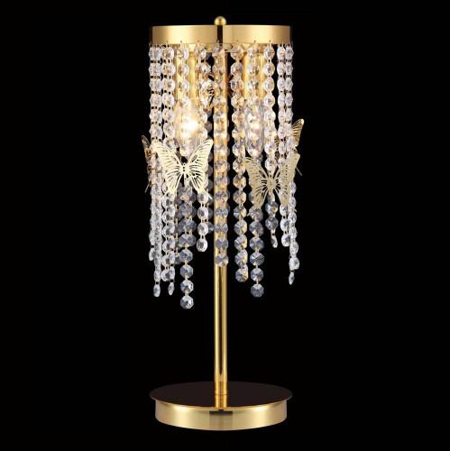 настольная лампа crystal lux bloom lg2 gold в Архангельске